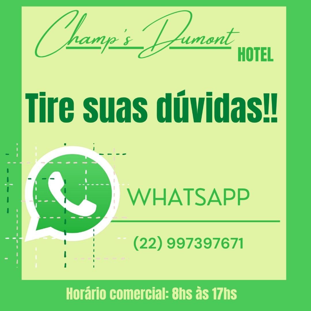 Champs Dumont Apart Hotel Macaé Eksteriør bilde